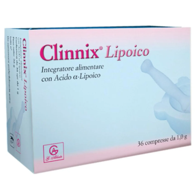 Abbate A&v Pharma Clinner Lipoico 36 Compresse