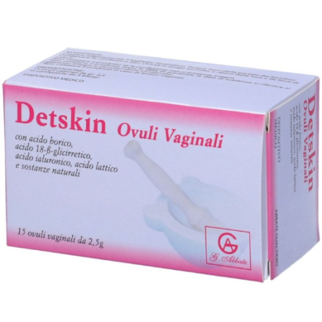 Abbate Gualtiero Detskin 15 Ovuli Vaginali 2,5 G