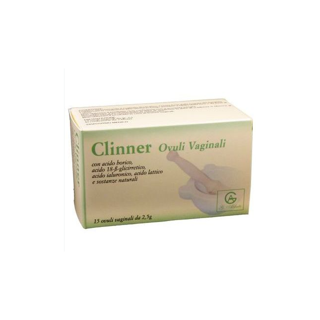 Abbate Gualtiero Clinner 15 Ovuli Vaginali 2,5 G