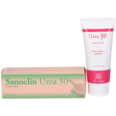 Abbate Gualtiero Sanoclin Urea 30 Crema Trattamento 100 Ml