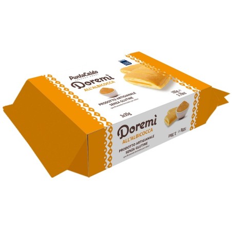 Confezione da 3 pezzi di doremi Albicocca della Punto Caldo Confezione da 3 pezzi di doremi Albicocca della Punto Caldo
