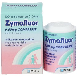 100 compresse Zymafluor 0,50 mg