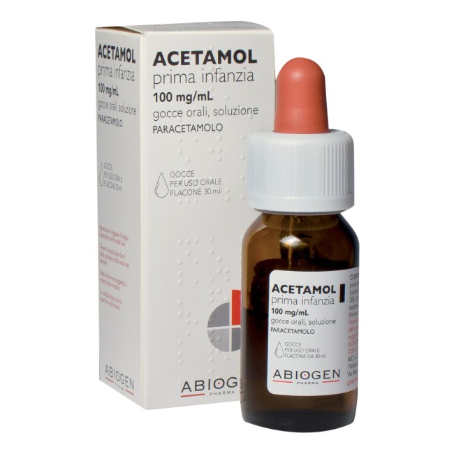Gocce da 30 ml Acetamol Prima Infanzia
