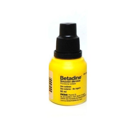 Soluzione Cutanea con  Iodopovidone flacone 50 ml Betadine 10%