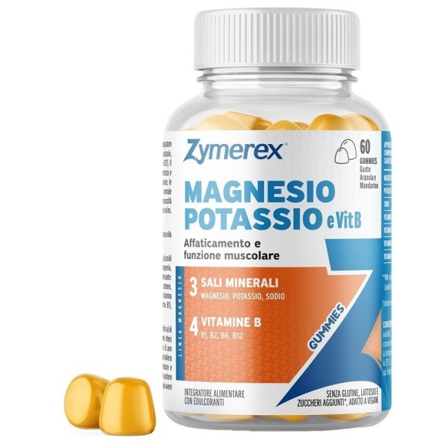 Wilco Farma Zymerex Magnesio Potassio E Vit B 60 Gummies