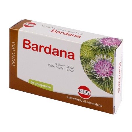 Kos Bardana Estratto Secco Titolato Al 20% Di Inulina 60 Compresse