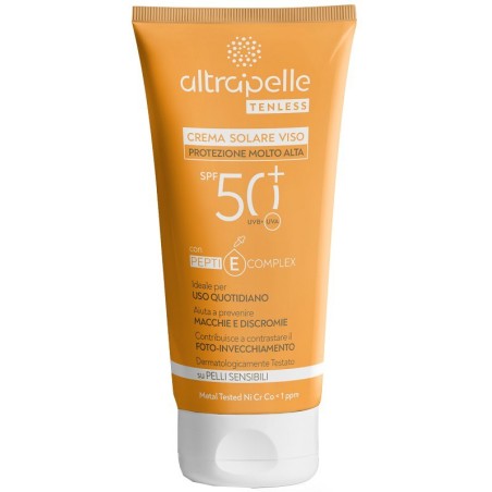Difar Distribuzione Altrapelle Tenless Crema Solare Viso Spf50+ 50 Ml