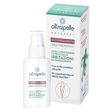 Flacone spray da 35 Ml di Dry&feel Antisfregamento protettivo altrapelle della difar distribuzione