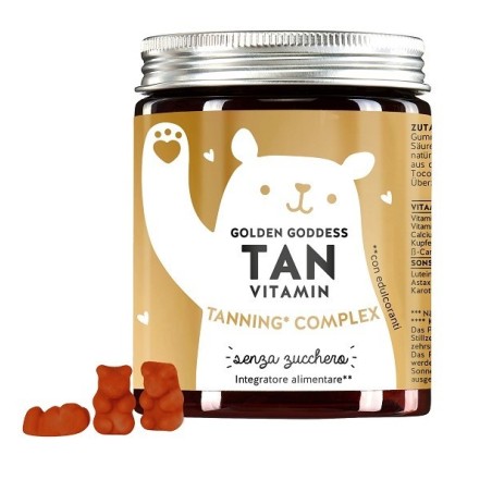 integratore alimentare abbronzatura vegano 45 orsetti gommosi Bears with benefits antiossidante