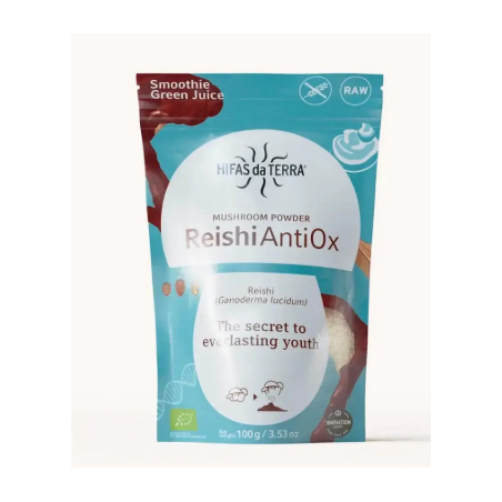 Confezione da 100 g di Reishiantiox di hifas Da Terra Confezione da 100 g di Reishiantiox di hifas Da Terra