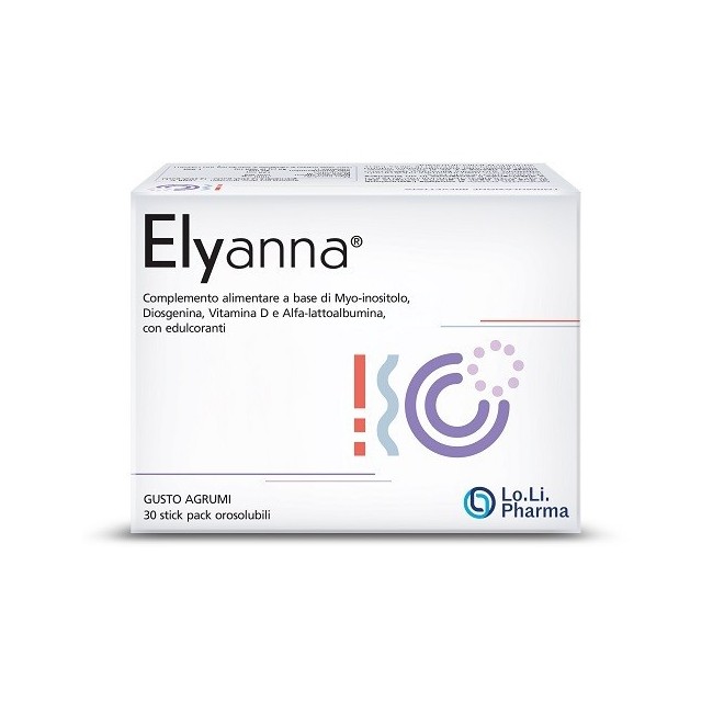 Confezione da 30 Stick pack Elyanna di lo.li. Pharma