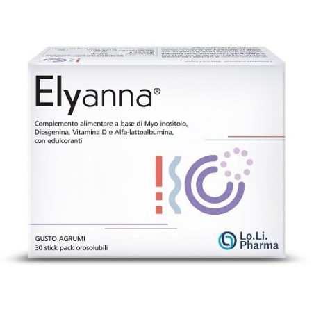 Confezione da 30 Stick pack Elyanna di lo.li. Pharma