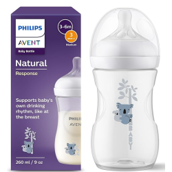 Biberon Natural 3,0 Koala da 260 M della Philips Avent