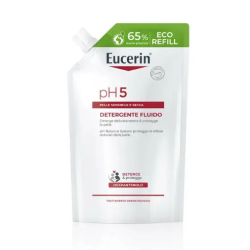 400ml di Eucerin pH5 Detergente Viso e Corpo Refill