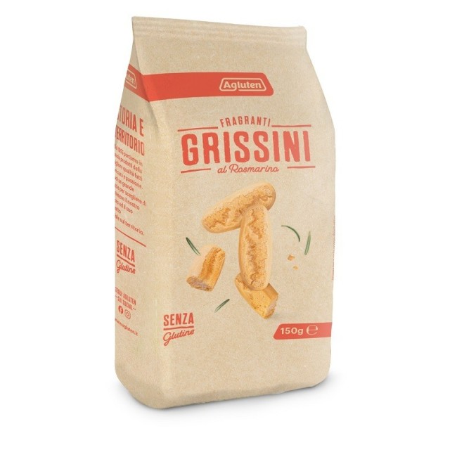 Nove Alpi Agluten Grissini Al Rosmarino 150 G