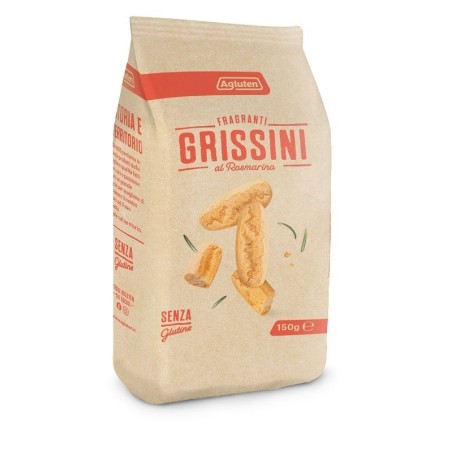 Nove Alpi Agluten Grissini Al Rosmarino 150 G