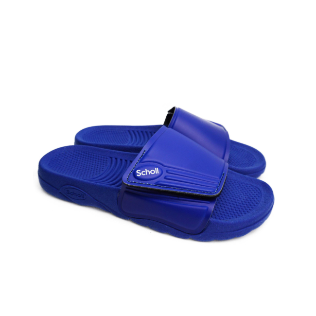Scholl Nautilus Pvc U Navy Blue 41 Materiale Pvc Fodera Tomaia Tessuto Sottopiede Pvc Suola Pvc Fitting F Altezza Tacco 15 Colle