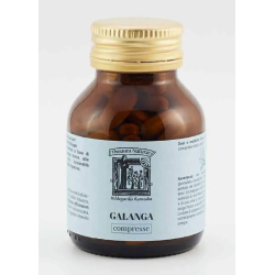 Flacone da 80 compresse di Galanga Thesaura Naturae di Inemar
