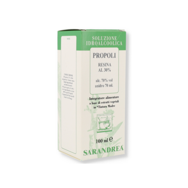 Flacone da 20 ml di Propoli tintura Madre di Sarandrea