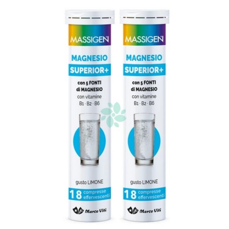 Marco Viti Massigen Magnesio Superior 18+18 Compresse Effervescenti