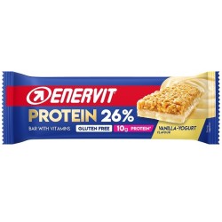 Barretta proteica Protein Bar 26% proteine ,gusto vaniglia di enervit Sport