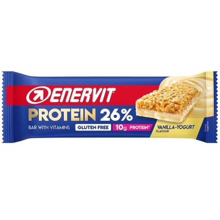 Barretta proteica Protein Bar 26% proteine ,gusto vaniglia di enervit Sport Barretta proteica Protein Bar 26% proteine ,gusto vaniglia di enervit Sport
