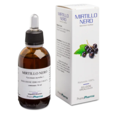 Flacone da 50 Ml di Mirtillo Nero soluzione idroalcolica di Promopharma