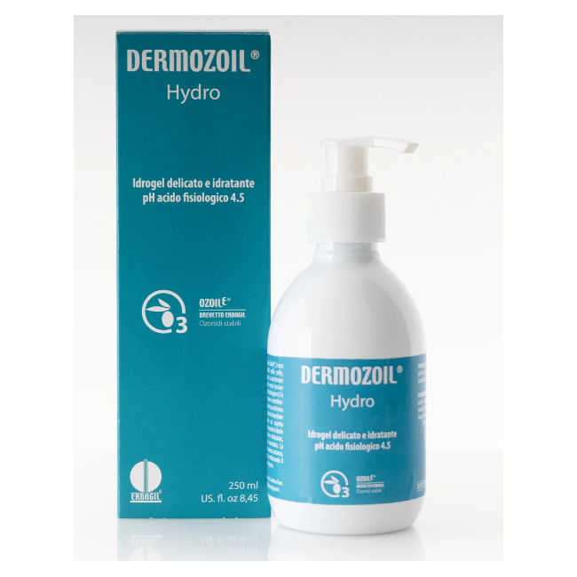 Flacone da 250 Ml di Erbagil Dermozoil Hydro