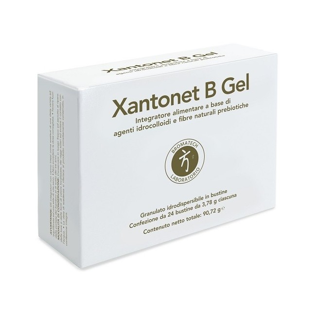 Confezione da 24 stick gel di Xantonet B di Bromatech