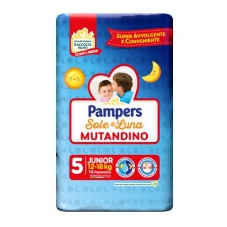 Fater Pampers Sole Luna Mutandina Junior 14 Pezzi