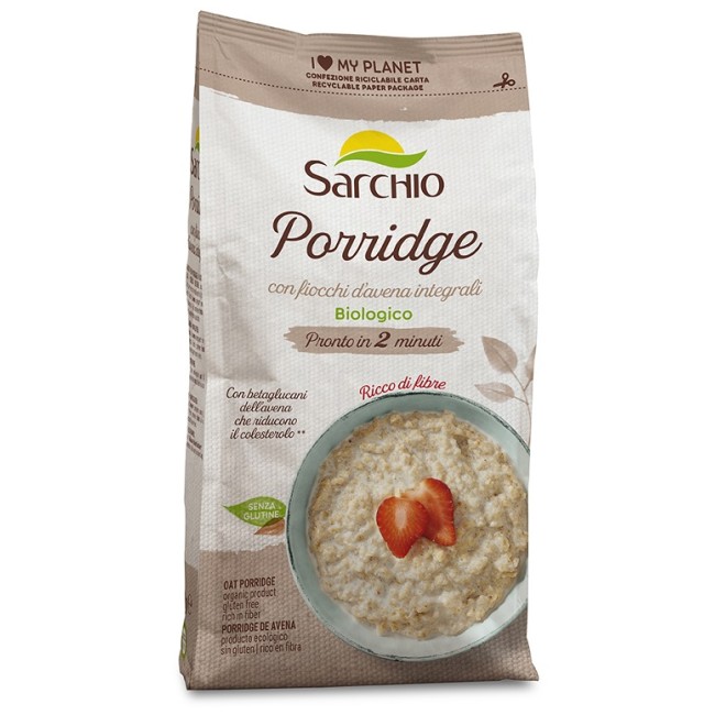 confezione da 300 g di Porridge della Sarchio