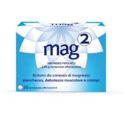 confezione 20 compresse effervescenti mag2