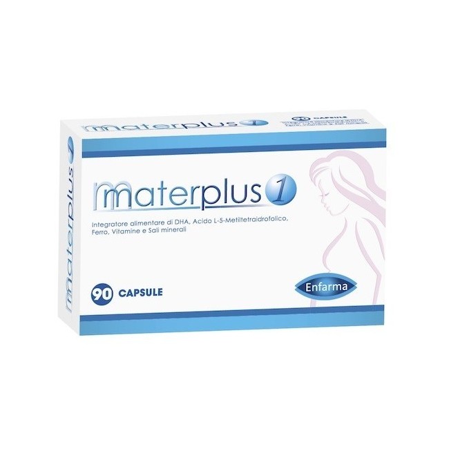 Astuccio da 90 capsule di Materplus 1 di Enfarma