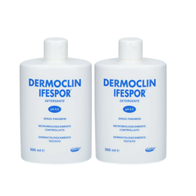 Flacone da 100 Ml di Dermoclin Ifespor di Linker Pharma