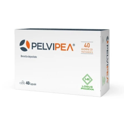 Astuccio da 40 capsule di Pelvipea di Logus Pharma