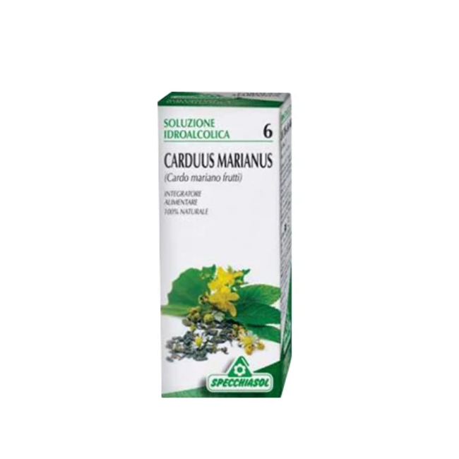 Flacone da 50 Ml di tintura madre di cardio Mariano della Specchiasol