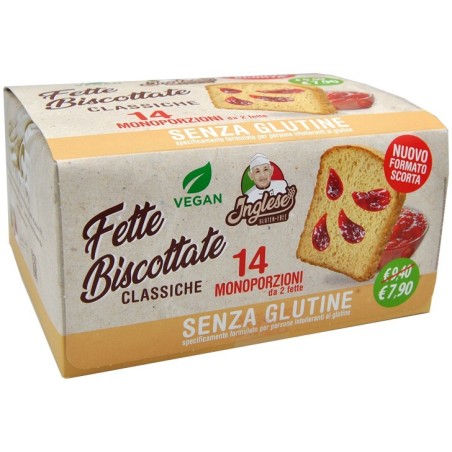 Gaia Inglese Fette Biscottate Classiche Formato Scorta 400 G