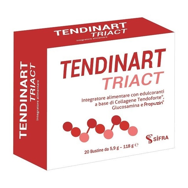 Confezione da 20 bustine di Tendinart Triact di Sifra