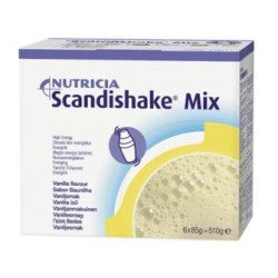 Confezione di Scandishake Vaniglia 6 Bustine di Danone
