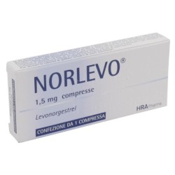 Astuccio da una compressa di Norlevo