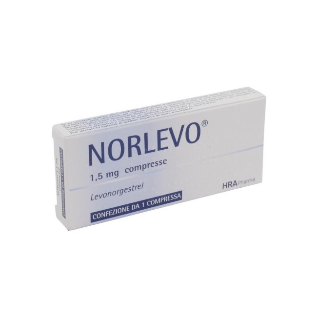 Astuccio da una compressa di Norlevo