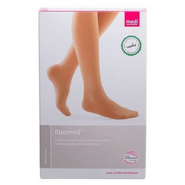 Medi Gambaletto Compressivo Duomed 533 Classe Di Compressione 1 Corto Punta Aperta S