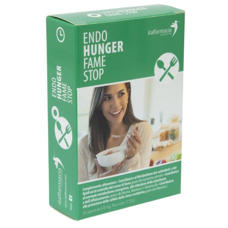 Confezione da 30 capsule di Endo Hunger Fame stop di italfarmacia Confezione da 30 capsule di Endo Hunger Fame stop di italfarmacia
