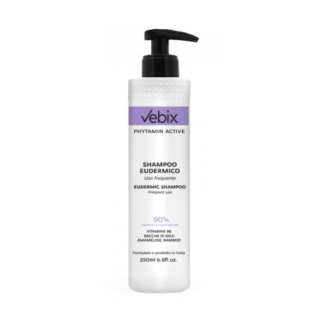 Flacone da 250 Ml con dispenser di Phytamin Active Eudermico di Vebix
