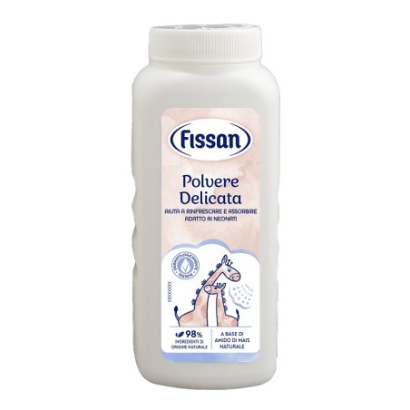 Flacone da 100 g di Fissan Polvere Delicata Flacone da 100 g di Fissan Polvere Delicata