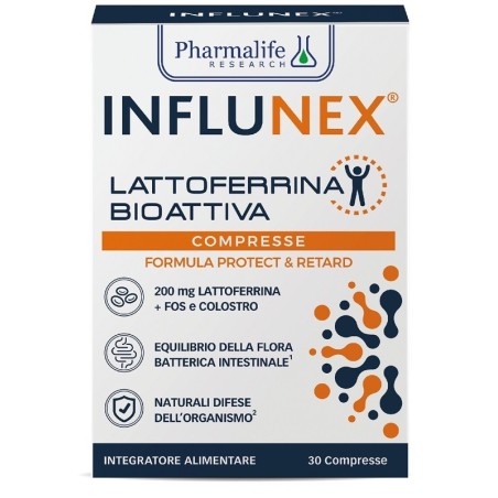 Pharmalife Research Influnex Lattoferrina Bioattiva 30 Compresse
