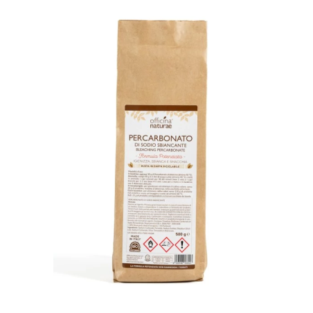 Confezione da 500g di Percarbonato Sbiancante di Officine Naturae