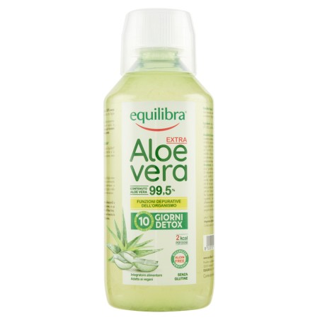 Flacone da 500 Ml di Aloe Vera Extra 99.5% di Equilibra Flacone da 500 Ml di Aloe Vera Extra 99.5% di Equilibra