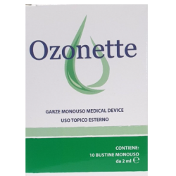 Astuccio da 10 bustine garze di Ozonette