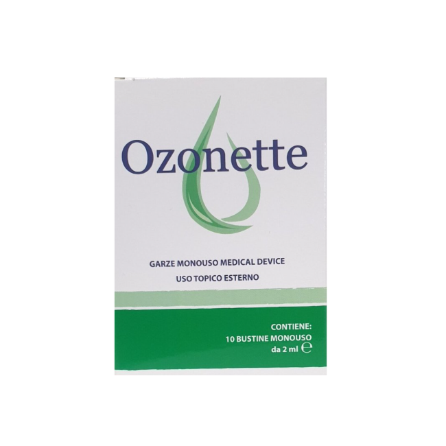 Astuccio da 10 bustine garze di Ozonette